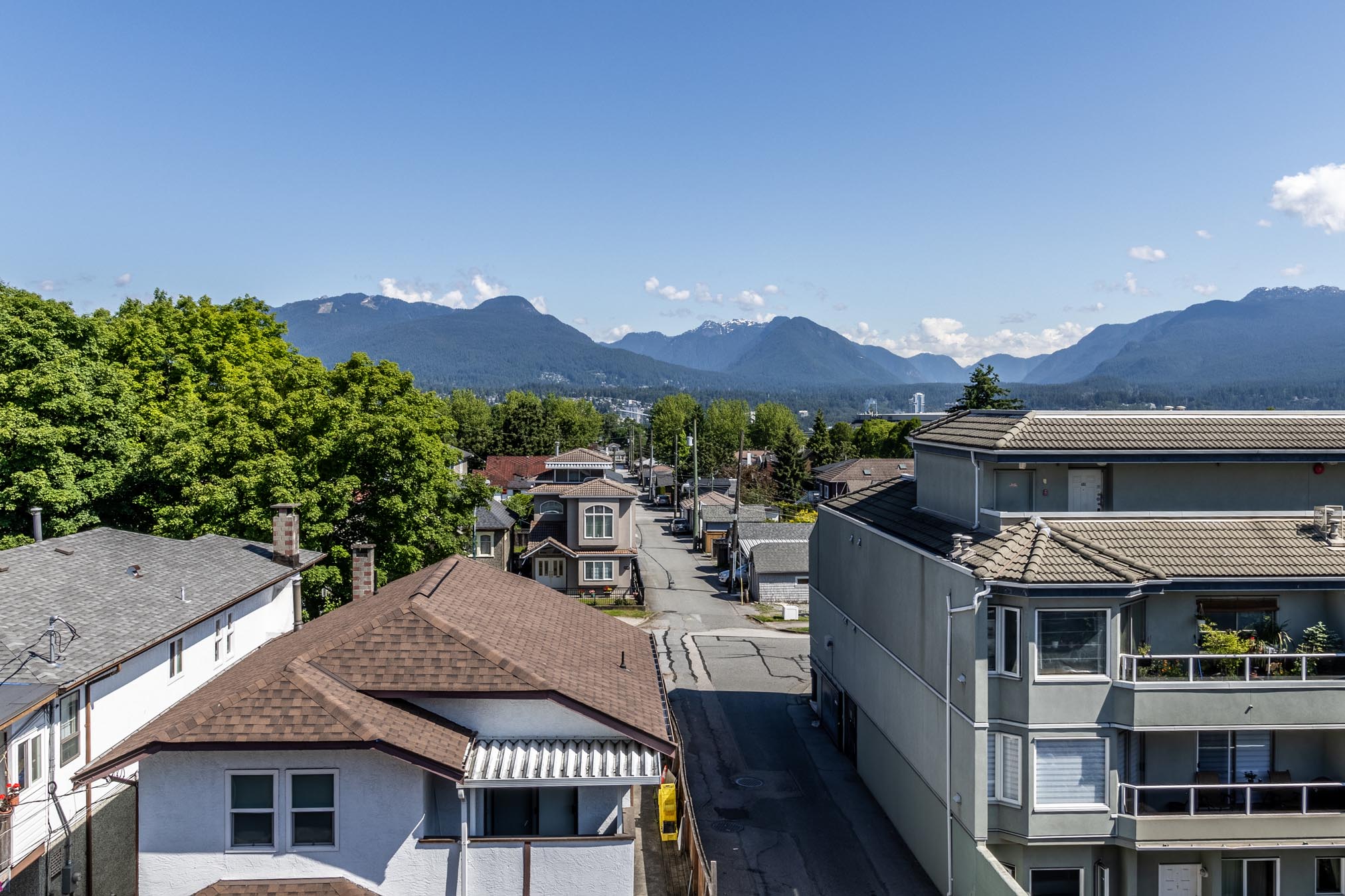 View from hotel room in Vancouver